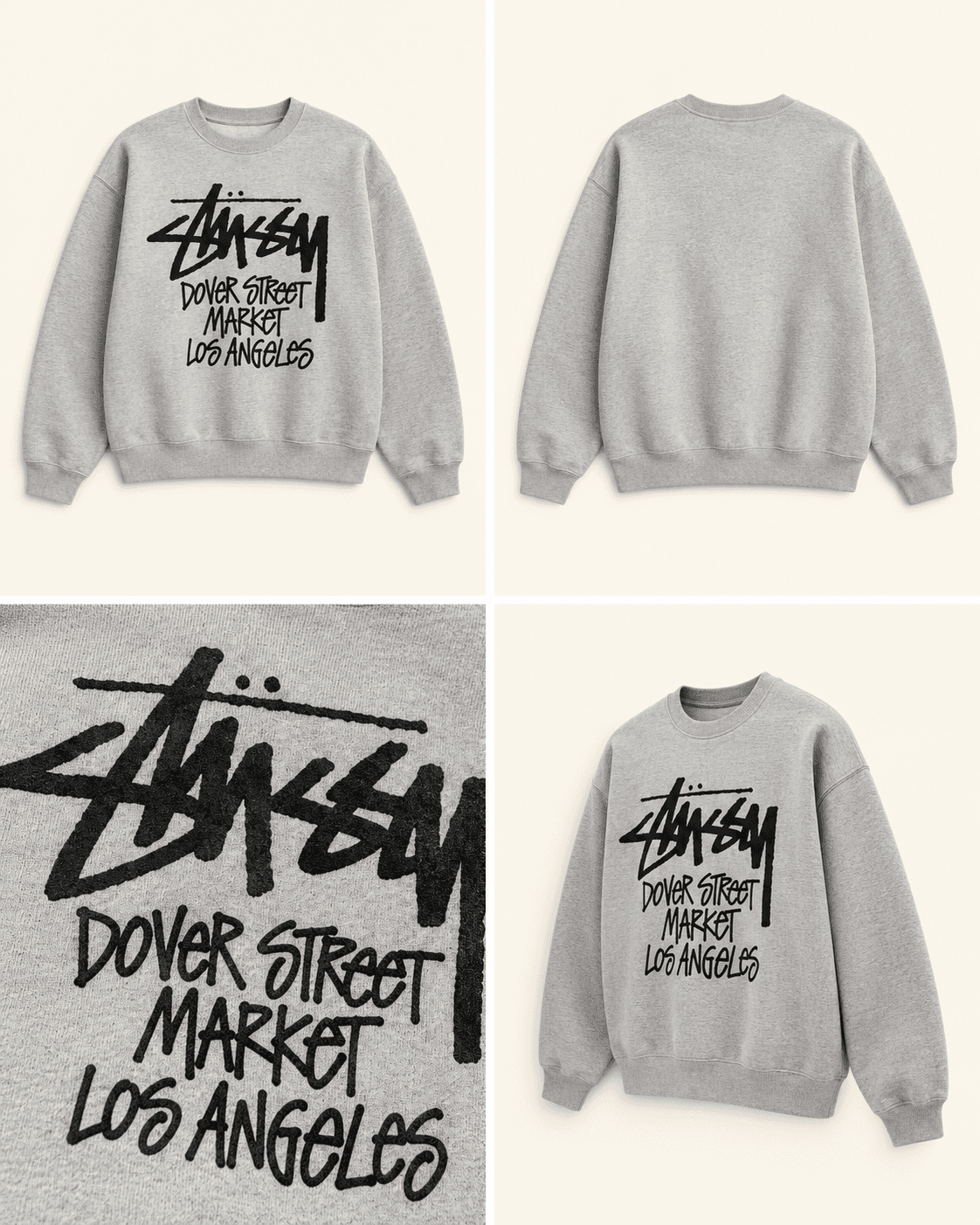 Stock DSM Los Angeles Crew Ash Heather